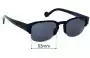Sunglass Fix Replacement Lenses for Moncler ML 0125 - 53mm Wide 