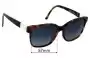 Sunglass Fix Replacement Lenses for Oroton  Lao V2 - 57mm Wide 