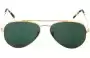 Ray Ban RB3625 New Aviator Replacement Sunglass Lenses - Front View 