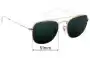 Sunglass Fix Replacement Lenses for Ray-Ban RB3557 - 51mm Wide 