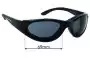 Sunglass Fix Replacement Lenses for Ugly Fish PE/SUN 261 - 69mm Wide 