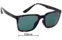 Sunglass Fix Lentes de Repuesto para Zeal Campo - 53mm Wide 