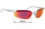 Sunglass Fix Replacement Lenses for Arnette Point AN4026 - 72mm Wide 