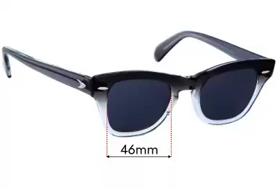 Ray-Ban B&L 4620 Replacement Lenses 46mm wide 
