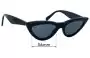 Sunglass Fix Replacement Lenses for Celine CL 4019IN - 56mm Wide 