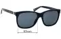 Sunglass Fix Lentes de Repuesto para Marc by Marc Jacobs Sun Rx 10 - 57mm Wide 