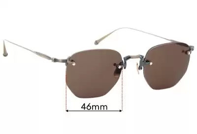Matsuda M3104 Replacement Lenses 46mm wide 