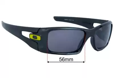 Oakley Crankcase OO9165 Replacement Lenses 56mm wide 