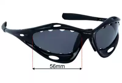 Oakley Water Jacket - Vented Lenses Ersatzgläser 56mm wide 