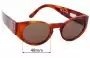 Sunglass Fix Replacement Lenses for P. Johnson A.S.O - 48mm Wide 