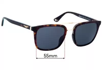 Police Origins 35 SPLB41 Replacement Lenses 55mm wide 