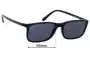 Sunglass Fix Replacement Lenses for Polo Polo PH 2162 - 56mm Wide 