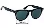 Sunglass Fix Replacement Lenses for Ray-Ban RB4471 Iris - 54mm Wide 