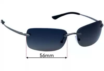 Ray-Ban RB3249 Replacement Lenses 56mm wide 