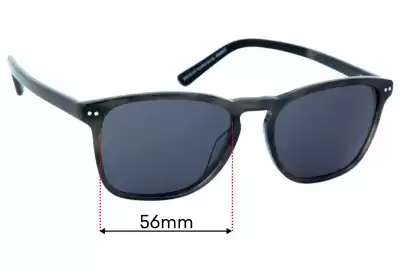 Specsavers Monkfish Sun Rx Replacement Lenses 56mm wide 