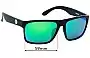 Sunglass Fix Replacement Lenses for Tonic Outback - 59mm Wide 