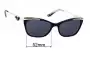 Sunglass Fix Replacement Lenses for Alex Perry AP 46 - 52mm Wide 