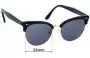 Sunglass Fix Replacement Lenses for Bailey Nelson  Jaqueline - 54mm Wide 