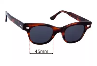 Ray-Ban B&L 4422 Replacement Lenses 45mm wide 