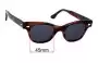 Sunglass Fix Lentes de Repuesto para Ray-Ban B&L 4422 - 45mm Wide 