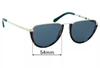 Burberry B 3098 Replacement Lenses 54mm wide 
