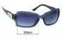 Sunglass Fix Replacement Lenses for Bvlgari 8001-B - 58mm Wide 