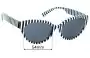 Sunglass Fix Replacement Lenses for Carla Zampatti Sun Rx 14 - 54mm Wide 