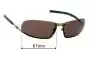 Sunglass Fix Ersatzgläser für Chanel 4060 - 67mm Wide 