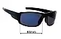Sunglass Fix Replacement Lenses for Coyote Amp - 64mm Wide 
