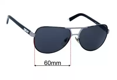 DKNY DY5059 Replacement Lenses 60mm wide 