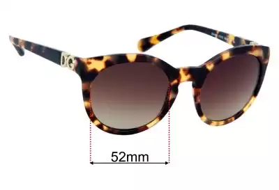 Dolce & Gabbana DG4279 Lentes de Repuesto 52mm wide 