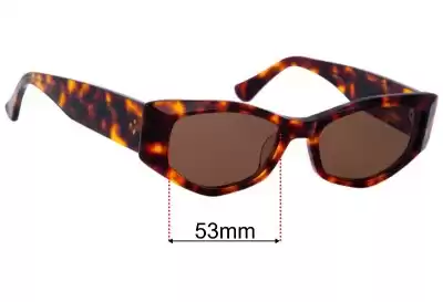 Epokhe Guilty Replacement Lenses 53mm wide 