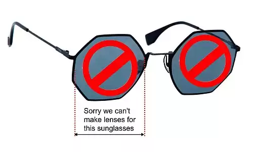 Fendi FF 0292/S Replacement Lenses 53mm wide 
