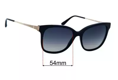 Giorgio Armani AR 8074 Replacement Lenses 54mm wide 
