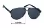 Sunglass Fix Lentes de Repuesto para Gucci GG0423S - 58mm Wide 