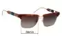 Sunglass Fix Lentes de Repuesto para Gucci GG0603S - 56mm Wide 