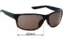 Sunglass Fix Ersatzgläser für Maui Jim MJ840 Kaiwi Channel - 62mm Wide 