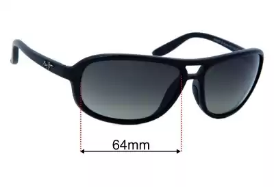 Maui Jim MJ288 Breakers Verres de Remplacement 64mm wide 