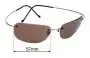 Sunglass Fix Replacement Lenses for Maui Jim MJ502 Kapalua - 57mm Wide 