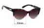 Sunglass Fix Lentes de Repuesto para Michael Kors MK6035 Mitzi I - 53mm Wide 