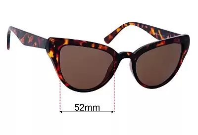 Mr. Boho Vesterbro Replacement Lenses 52mm wide 