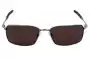 Oakley OO4075 Square Wire Replacement Sunglass Lenses - 60mm Wide Front View 