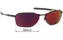 Sunglass Fix Replacement Lenses for Oakley Savitar OO6047 - 58mm Wide 