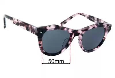 Oscar Wylee Marilyn Replacement Lenses 50mm wide 