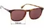 Sunglass Fix Replacement Lenses for Raen Wiley - 54mm Wide 
