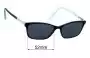 Sunglass Fix Replacement Lenses for Ralph Lauren RA 7044 - 52mm Wide 