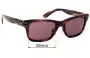 Sunglass Fix Replacement Lenses for Ray-Ban RB2283-F Mr Burbank - 55mm Wide 