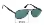 Sunglass Fix Verres de Remplacement pour Ray-Ban RB3549 - 61mm Wide 