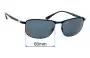 Sunglass Fix Replacement Lenses for Ray-Ban RB3671 - 60mm Wide 