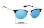Sunglass Fix Lentes de Repuesto para Ray-Ban RB6396 - 53mm Wide 